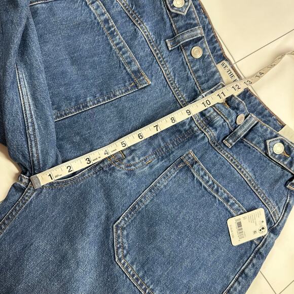 We The Free Palmer Cuffed Jeans Tunnel Vision Size 27 - Picture 12 of 15